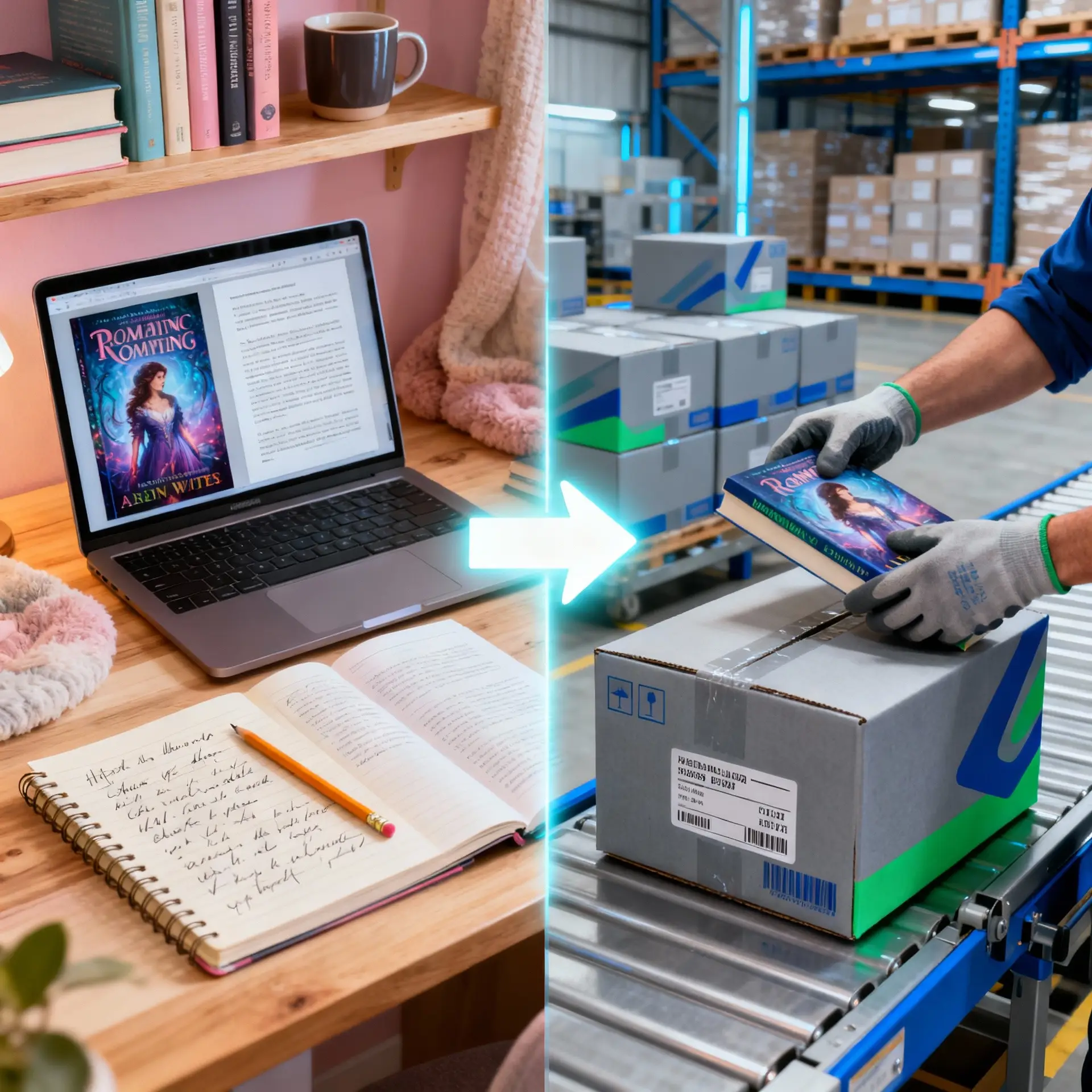 Logistyka dla autorów książek